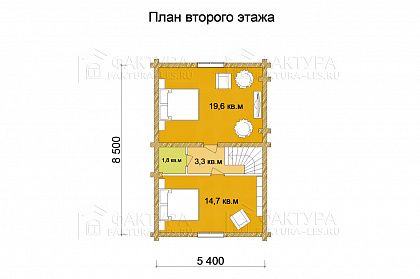 План 2 этажа