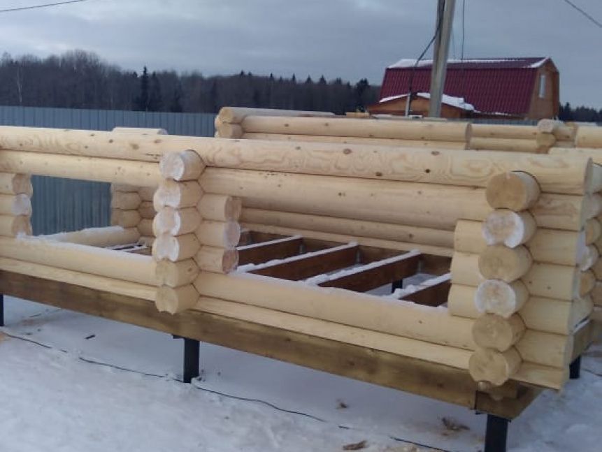 Проект бани из бревна Б-10 — №3