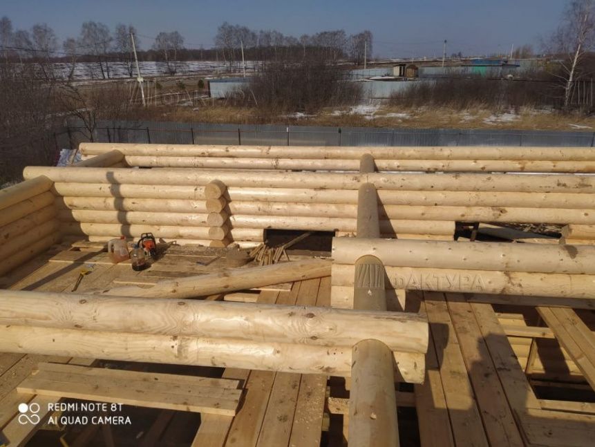 Проект дома из бревна Дымница — №4