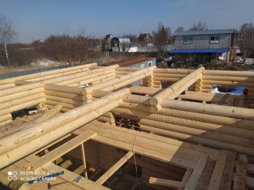 Проект дома из бревна Дымница — №5