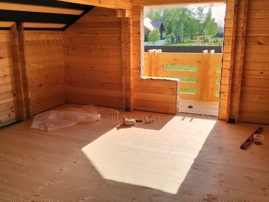 Индивидуальный проект из бруса — Московская обл., Коломенский р-н, д.Нецепино - №41