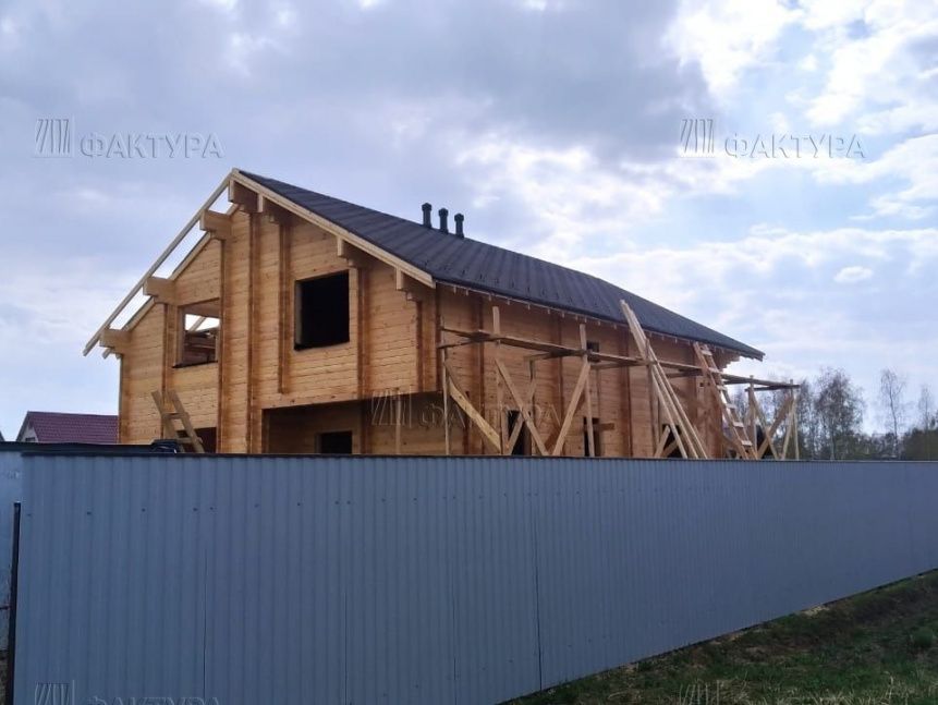 Индивидуальный проект из бруса — Московская обл., Коломенский р-н, д.Нецепино - №36