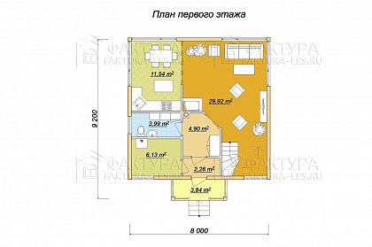 План 1 этажа