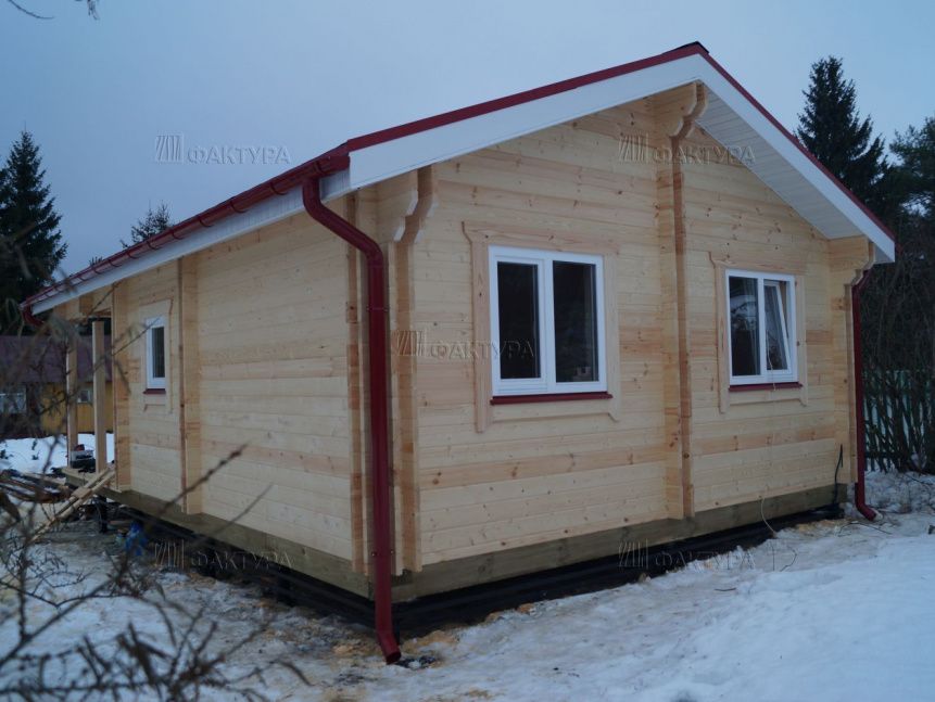 Дом из бруса «Боден» — Московская обл., Дмитровский р-н, д.Исаково - №62