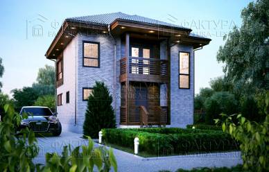 Проект каркасного дома Майский 3
