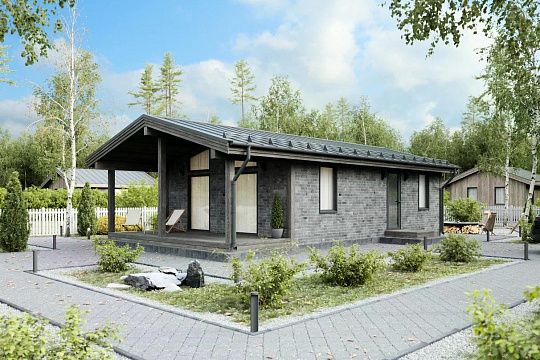 Выбрать отделку Имитация кирпича