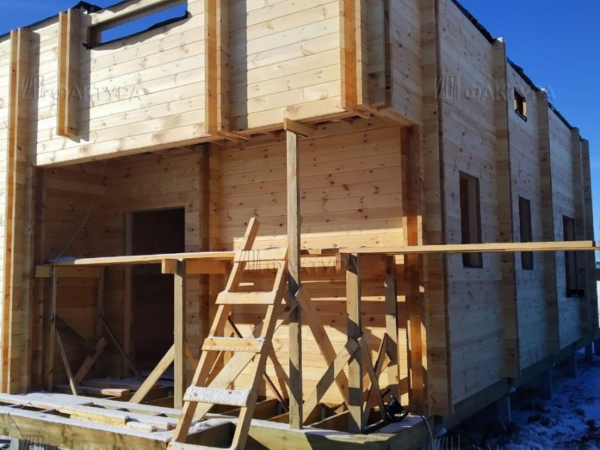 Индивидуальный проект из бруса — Московская обл., Коломенский р-н, д.Нецепино - №16