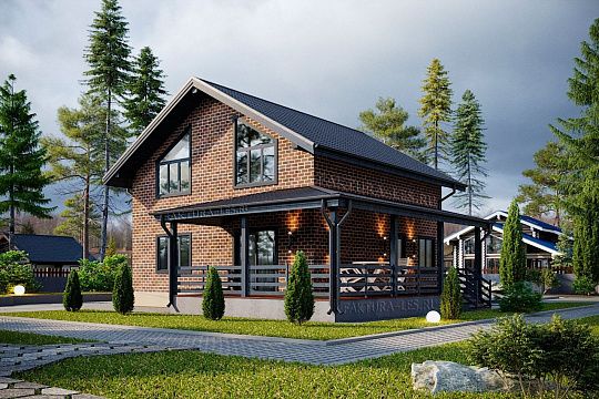 Выбрать отделку Имитация кирпича