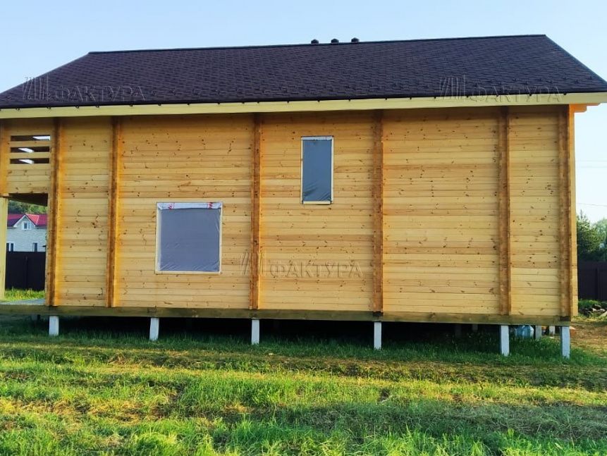 Индивидуальный проект из бруса — Московская обл., Коломенский р-н, д.Нецепино - №50