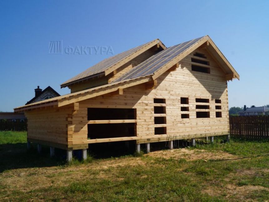 Проект дома из бруса Полдневица — №40