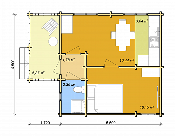План 1 этажа