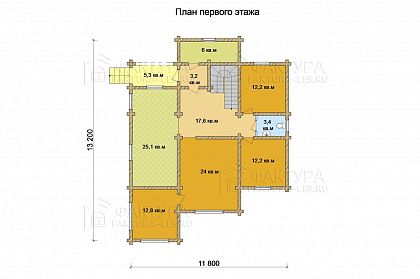 План 1 этажа