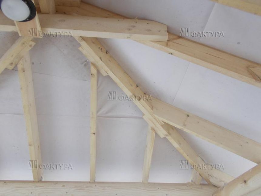 Конструкция навеса - беседка в Чеховском р-не