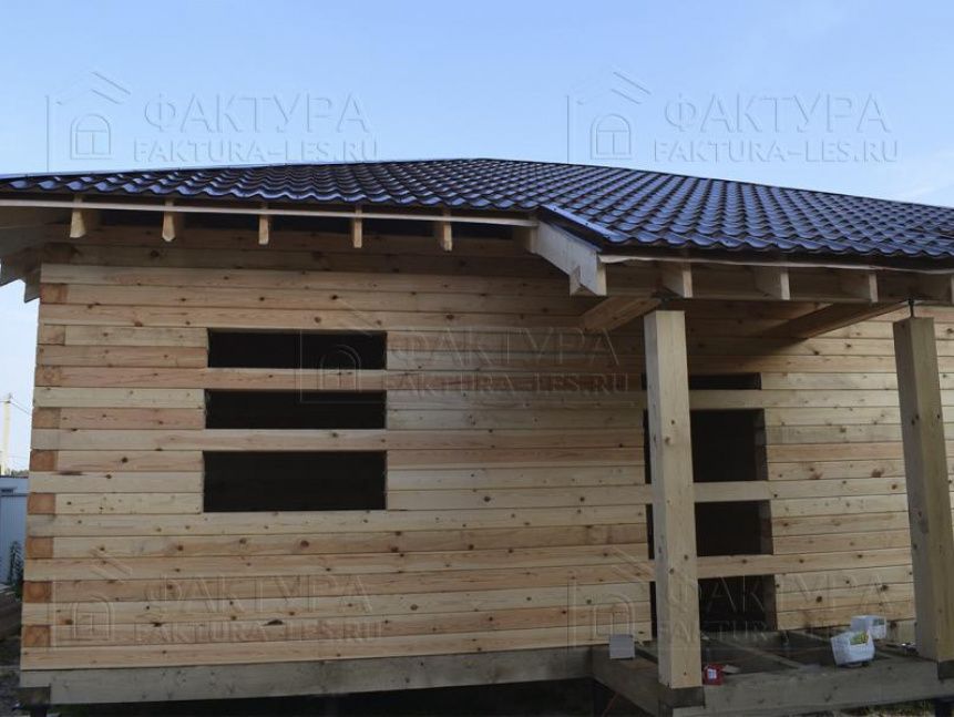 Постройка из бруса - фото №7