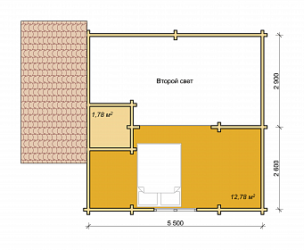 План 2 этажа