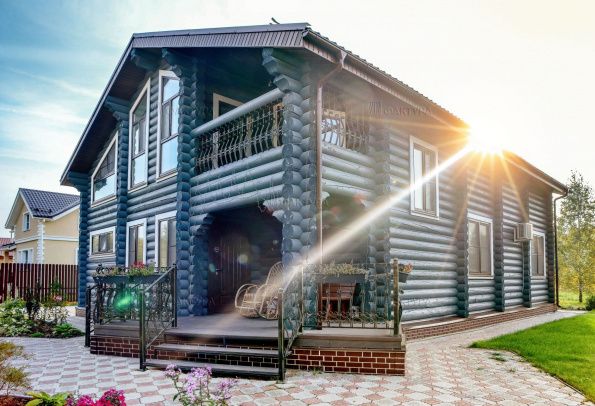 Дом из бревна