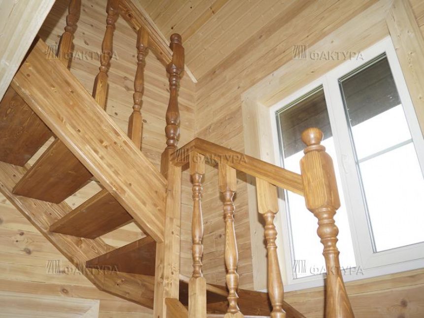 Финишная отделка дома - проект из бруса в Солнечногорском р-не