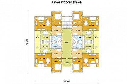 План 2 этажа