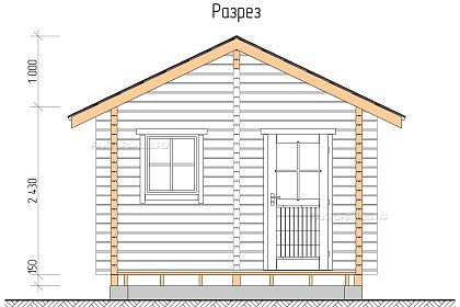  «ДСВ 4x6», 28.3 м². Срез проекта