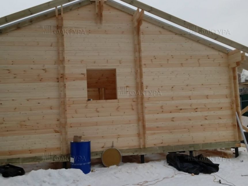 Индивидуальный проект из бруса — Московская обл., Раменский р-н, д.Минево - №23