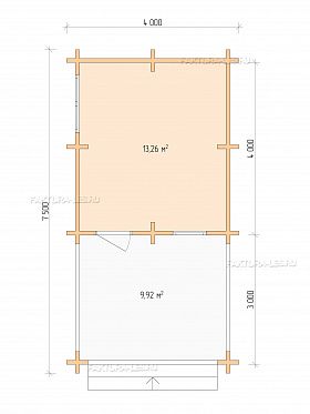 План 1 этажа