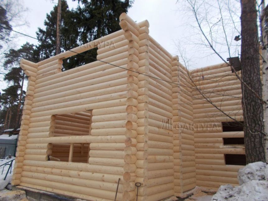 Дом из бревна Крутец в Московской обл. - №6