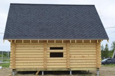 Фотоотчет отзыва, проект Базовый  6х8м, 4 стены