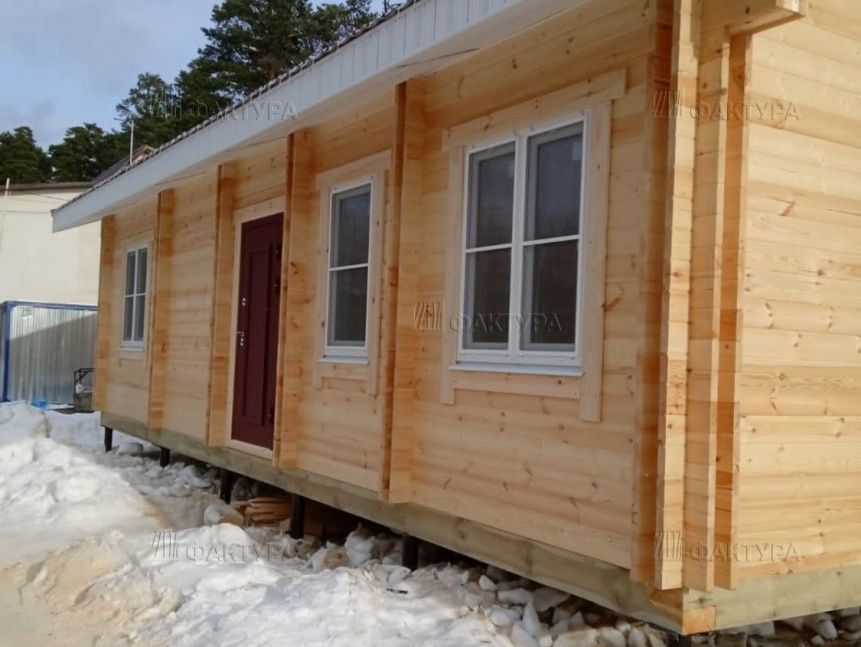 Индивидуальный проект из бруса — Московская обл., Раменский р-н, д.Минево - №47