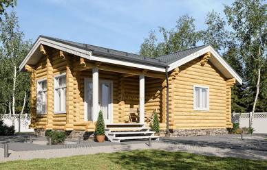 Проект бани Б-3