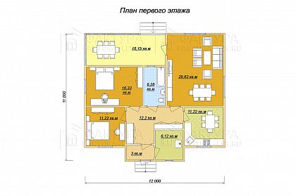 План 1 этажа