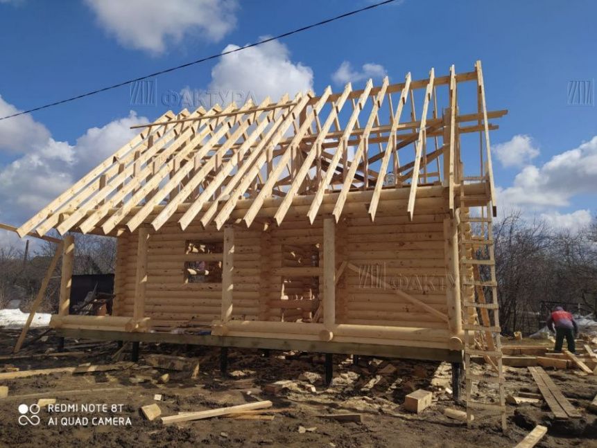 Проект дома из бревна Дымница — №10