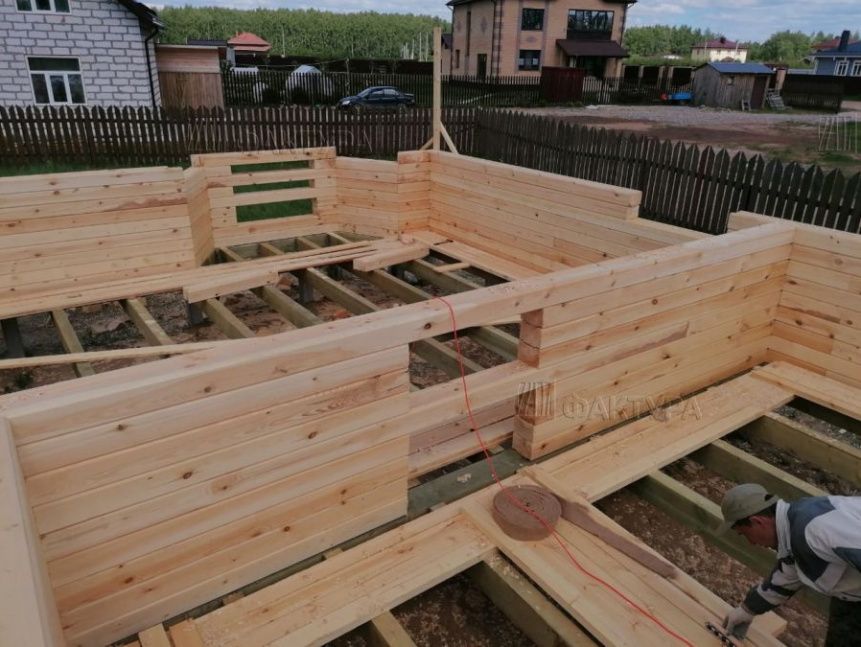 Проект дома из бруса Полдневица — №11