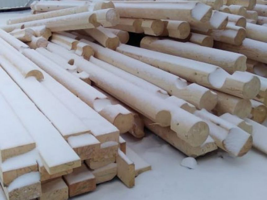 Проект бани из бревна Б-10 — №1