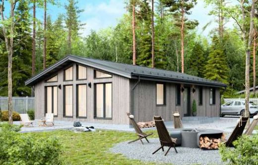 Проект каркасного дома «Сканди-11» 98.7 м²