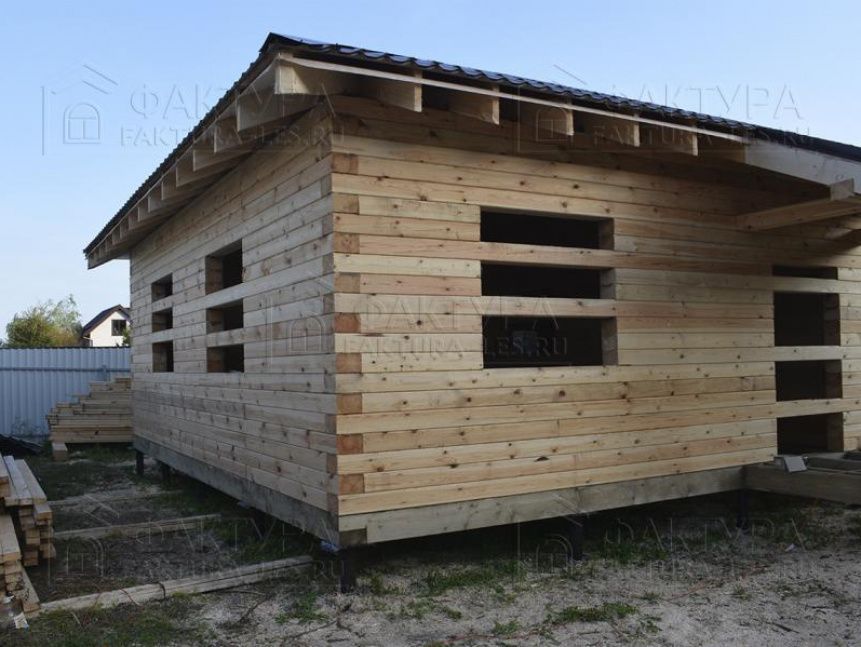 Постройка из бруса - фото №8