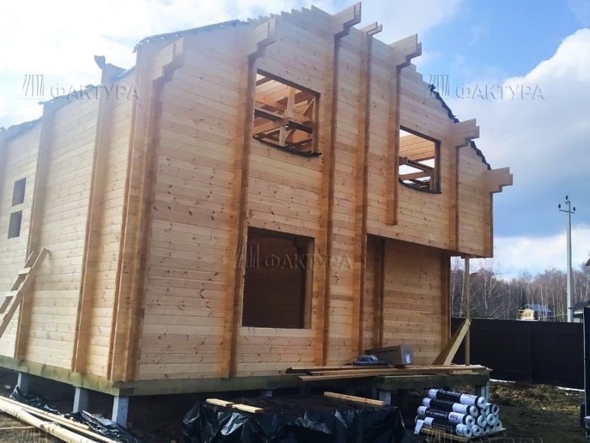 Индивидуальный проект из бруса — Московская обл., Коломенский р-н, д.Нецепино - №17