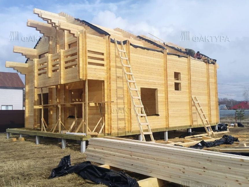 Индивидуальный проект из бруса — Московская обл., Коломенский р-н, д.Нецепино - №20