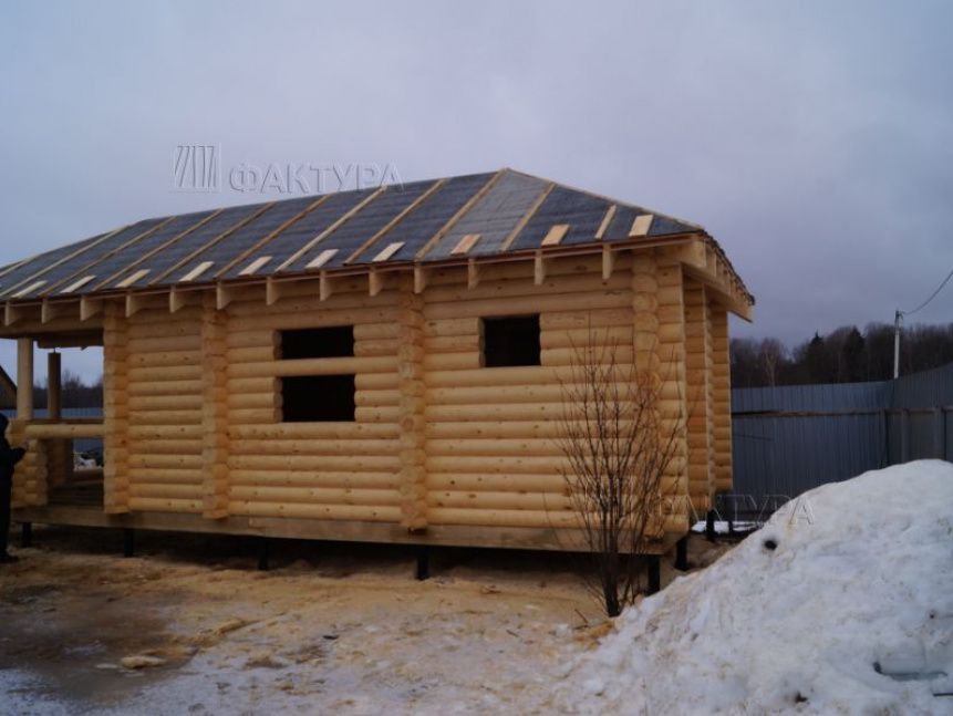 Проект бани из бревна Б-10 — №6