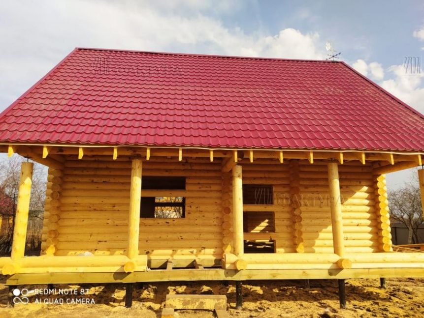 Проект дома из бревна Дымница — №13