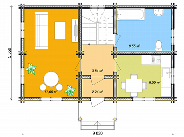 План 1 этажа