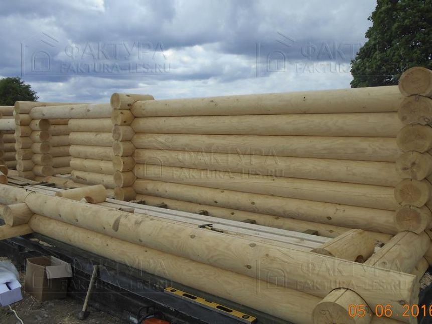 Стенокомплект - баня из бревна Б-29