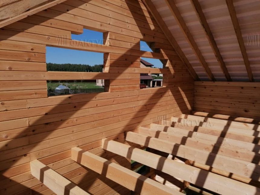 Проект дома из бруса Полдневица — №28