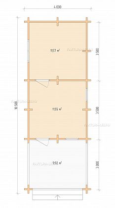 План 1 этажа