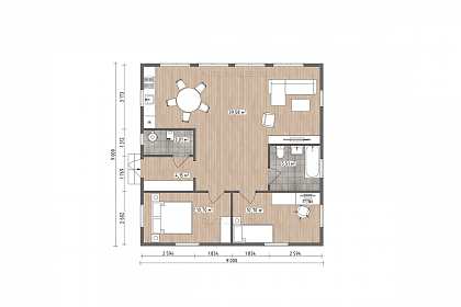 План 1 этажа