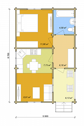 План 1 этажа