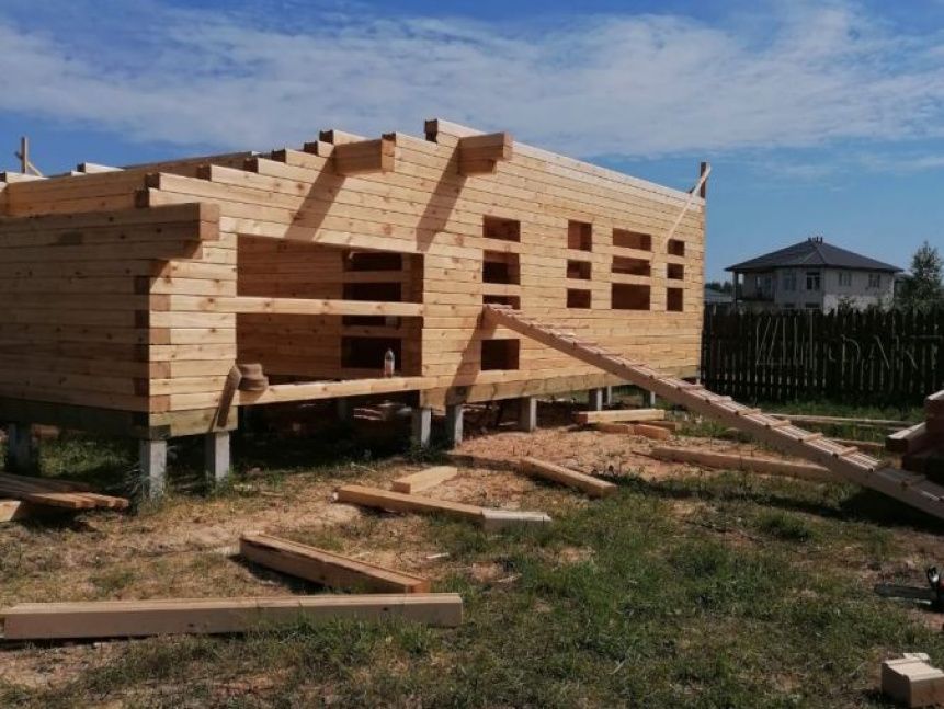 Проект дома из бруса Полдневица — №14