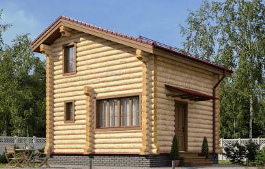 Проект бани Б-20