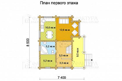 План 1 этажа