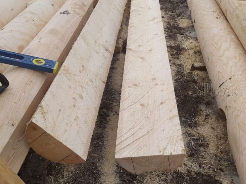 Проект дома из бревна Дымница — №2