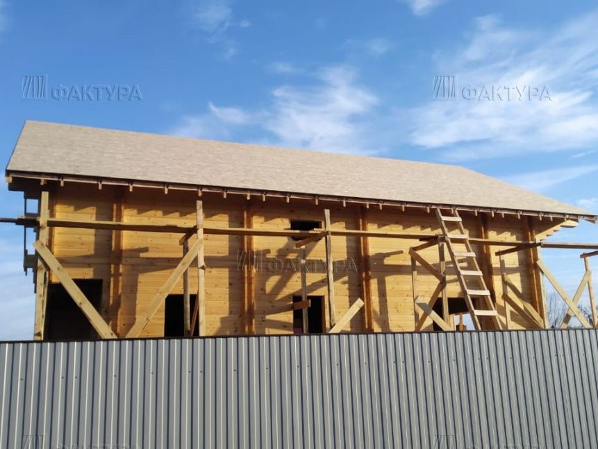 Индивидуальный проект из бруса — Московская обл., Коломенский р-н, д.Нецепино - №35